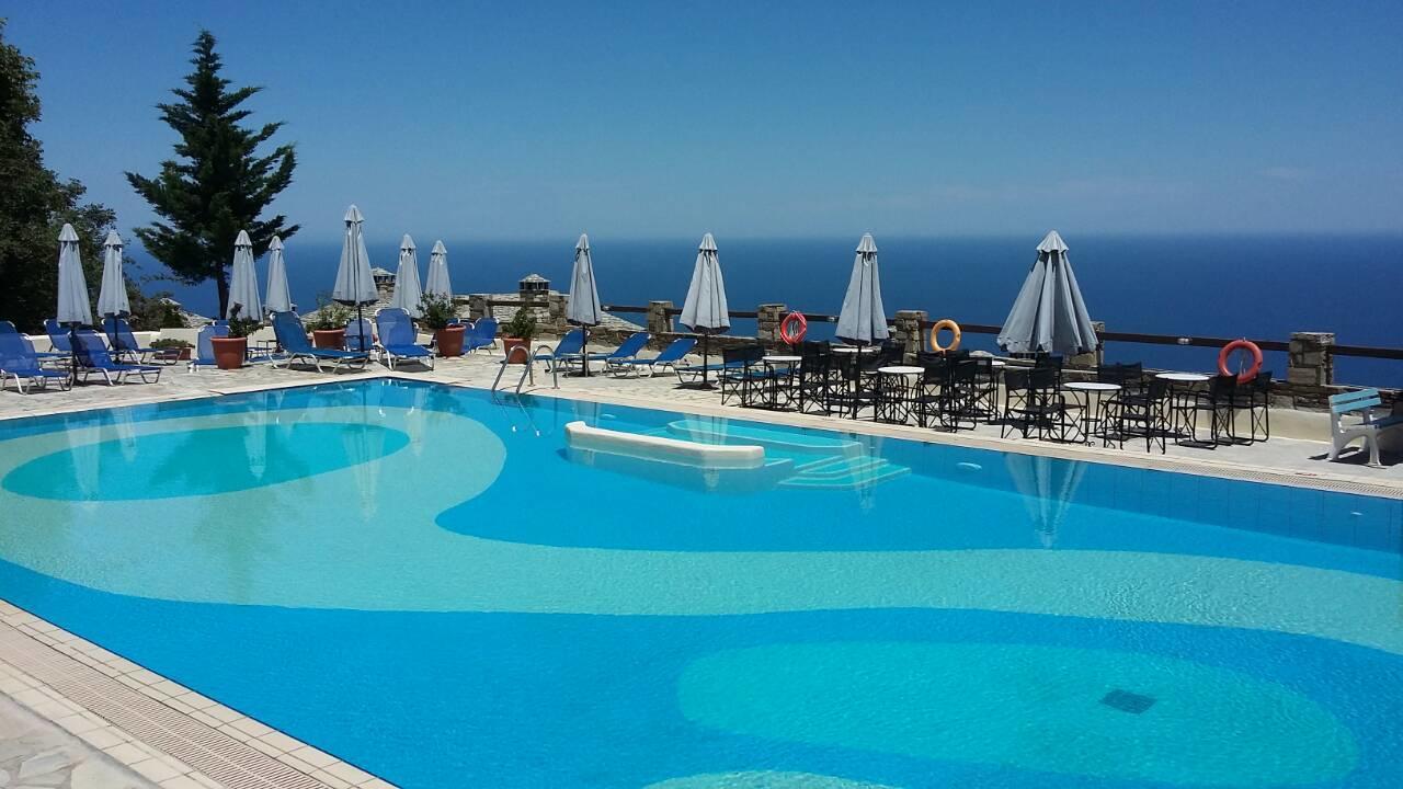 Pilio Sea Horizon Hotel Tsagkarada Dış mekan fotoğraf