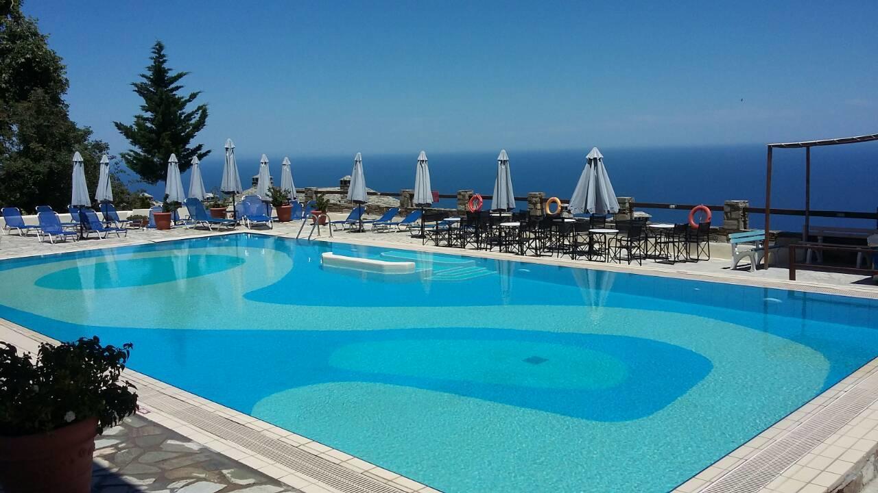 Pilio Sea Horizon Hotel Tsagkarada Dış mekan fotoğraf